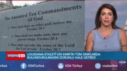 Louisiana’dan tartışmalı adım: “On Emir tüm devlet okullarının dersliklerinde sergilenecek” 